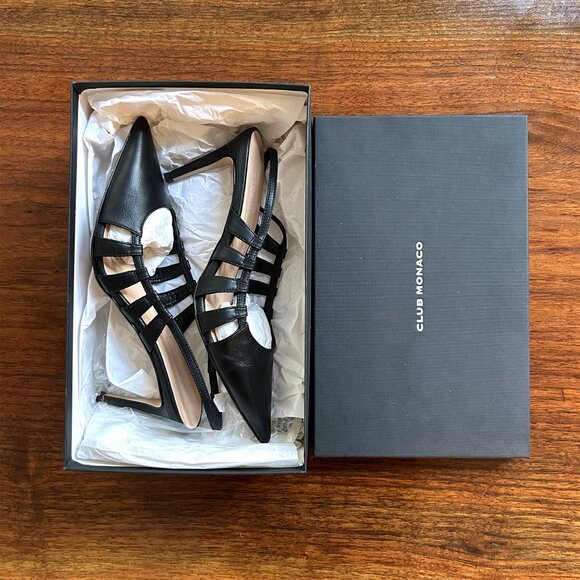 Club Monaco Giulina Slingback, size 38 (US 8) - Picture 2 of 10